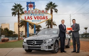 Mercedes-Benz E-Klasse: Autonom über die Highways im Bundesstaat Nevada Foto: Daimler 